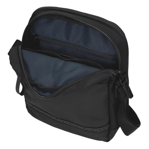 Pepe Jeans Para Hombre. 7045744 Bandolera Stratford Negro (Osfa), Casual, PoliéSter - 5