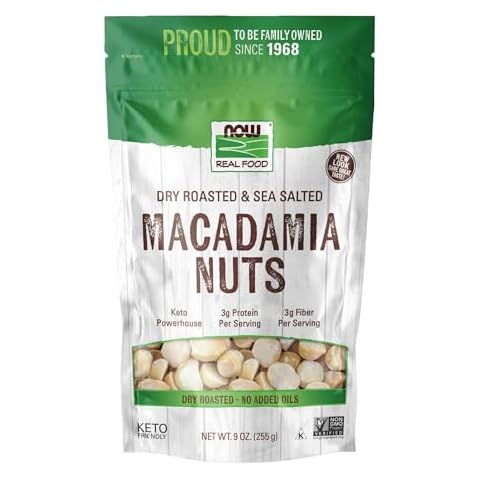 NOW Foods Macadamia Nuts Cover