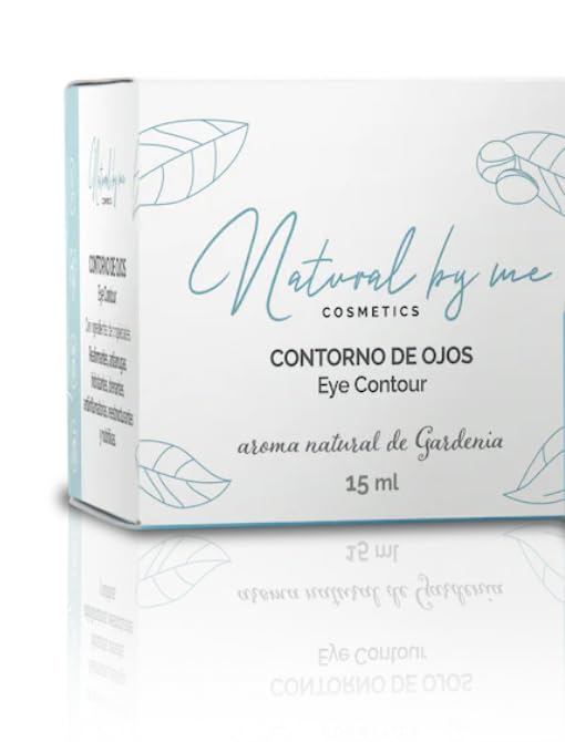 Contorno de Ojos concentrado antiedad natural. Corrector ojeras. Con Ácido Hialurónico, Cafeína, Péptidos de Quinoa y Péptidos de Sacha Inchi. Contorno ojos antiarrugas formato 15 ml.