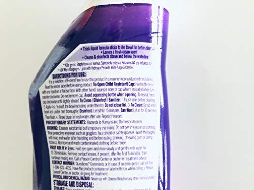 Lysol Power & Fresh Cling Gel Lavender Fields Scent Toilet Bowl Cleaner 8Oz (3 Pack) #TOP1