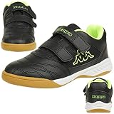 Kappa Kickoff Adidasy Uniseks - dzieci , 1140 Black Yellow , 30 EU