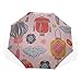 Produktbild Sonnenschirm Travel Art Custom Chinese Festival Laterne 3-Fach Kunst Regenschirme (Sonnenschirm Frauen Compact Regenschirm Mädchen Regenschirm