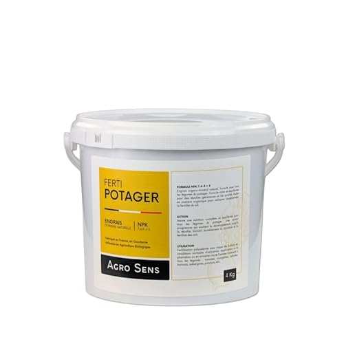 Agro Sens Ferti Potager - Engrais pour Potager - Seau 4 kg