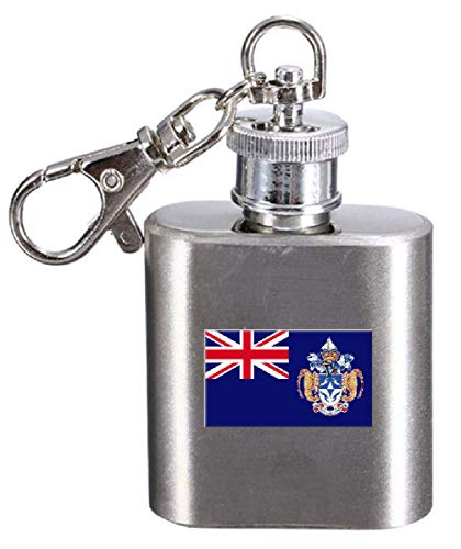 Flasque porte-clés Tristan Da Cunha pour randonnée et bivouac - 2