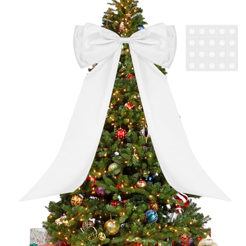 Lazos para árbol de Navidad elegantes para decorar bodas, cumpleaños y exteriores 2
