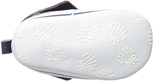 Little Me Baby-Boys Newborn Hightop Cuffed Sneaker Plaid2