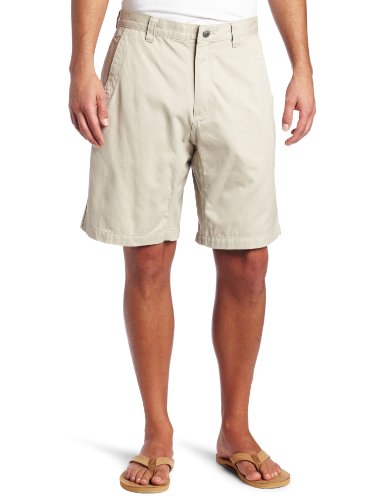 Mountain Khakis Men's Teton Twill Short Relaxed Fit (Stone, 28x10)