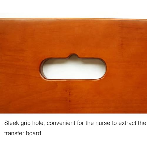 Mobiliteits Transferplank Houten integrale handgrepen Transferplank voor rolstoel Transferplank voor het overbrengen van patiënten Verdikte transferplank Zittende transferplank - Afbeelding 6