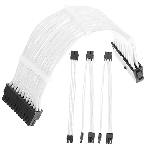 Rallonge de câbles pour ordinateur ATX Tofficu pour étendre l'alimentation du PC