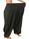 aladinhose herren xxl Extragroße Aladinhose bzw. Haremshose von Leucht-Welten für Damen und Herren