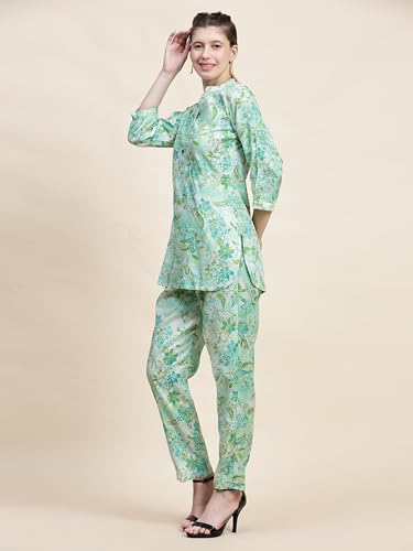 Image of Truvon Fashions Women's Co-Ords Set, Kurta and Pant Set