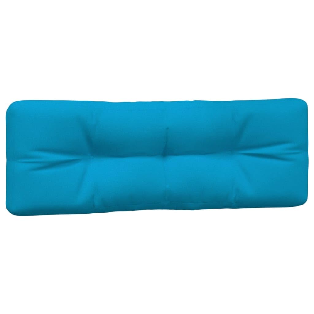 LAPOOH Cuscini per Pallet 2 pz Blu in Tessuto,Cuscini per Pallet,Cuscini da Giardino,Cuscini Sedie,Cuscini per Divano Esterno-360737