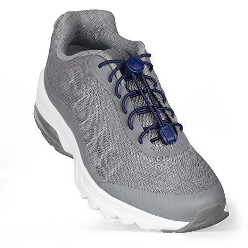 Image of HOMAR Elastic No Tie Shoe Laces Stretch Tieless Shoe Laces for Sneakers No Tie Shoelaces Elastic Laces for Adults and Kids