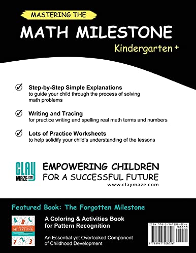 Mastering the Math Milestone (Kindergarten+): Comparing, Addition & Subtraction, 2D & 3D Shapes, Angles, Tallying, Charts and more - Image 2