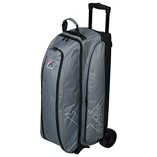 Strikeforce Hybrid X Triple Roller Bowling Bag Charcoal #TOP15