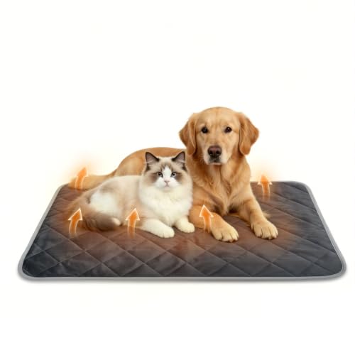 Mufico Self Warming Dog Bed Mats for Medium Large Pet