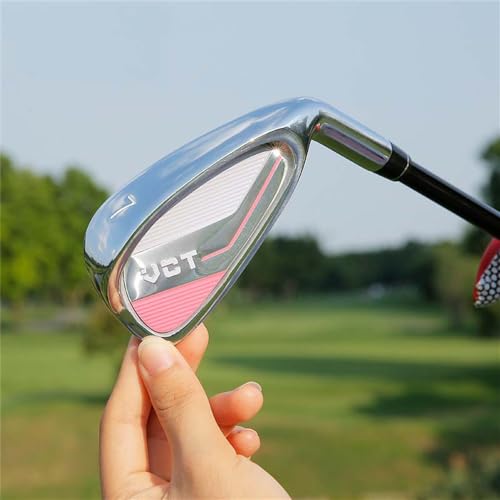Número 7 Plancha de Golf para la Mano Derecha Hombres Mujeres Adultos, Opciones de Eje de Grafito o Acero, Diseño Ligero para una Mejor precisión y Control de oscilación en el Campo o Rango