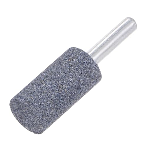Tête cylindrique de polissage en corindon uxcell anti-vibration avec tige 6,35 mm