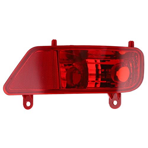 KIMISS Juego de Luces Antiniebla Traseras LED, Lámparas Reflectoras de Parachoques LED, Reemplazo de Accesorios de Coche de Montaje de Luz Antiniebla Trasera Roja para 3008 5008(Derecho MN133776C)