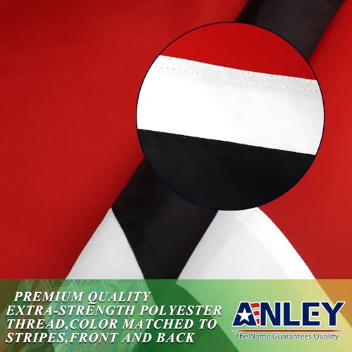 Drapeau de Trinité-et-Tobago en nylon avec œillets laiton EverStrong - 4