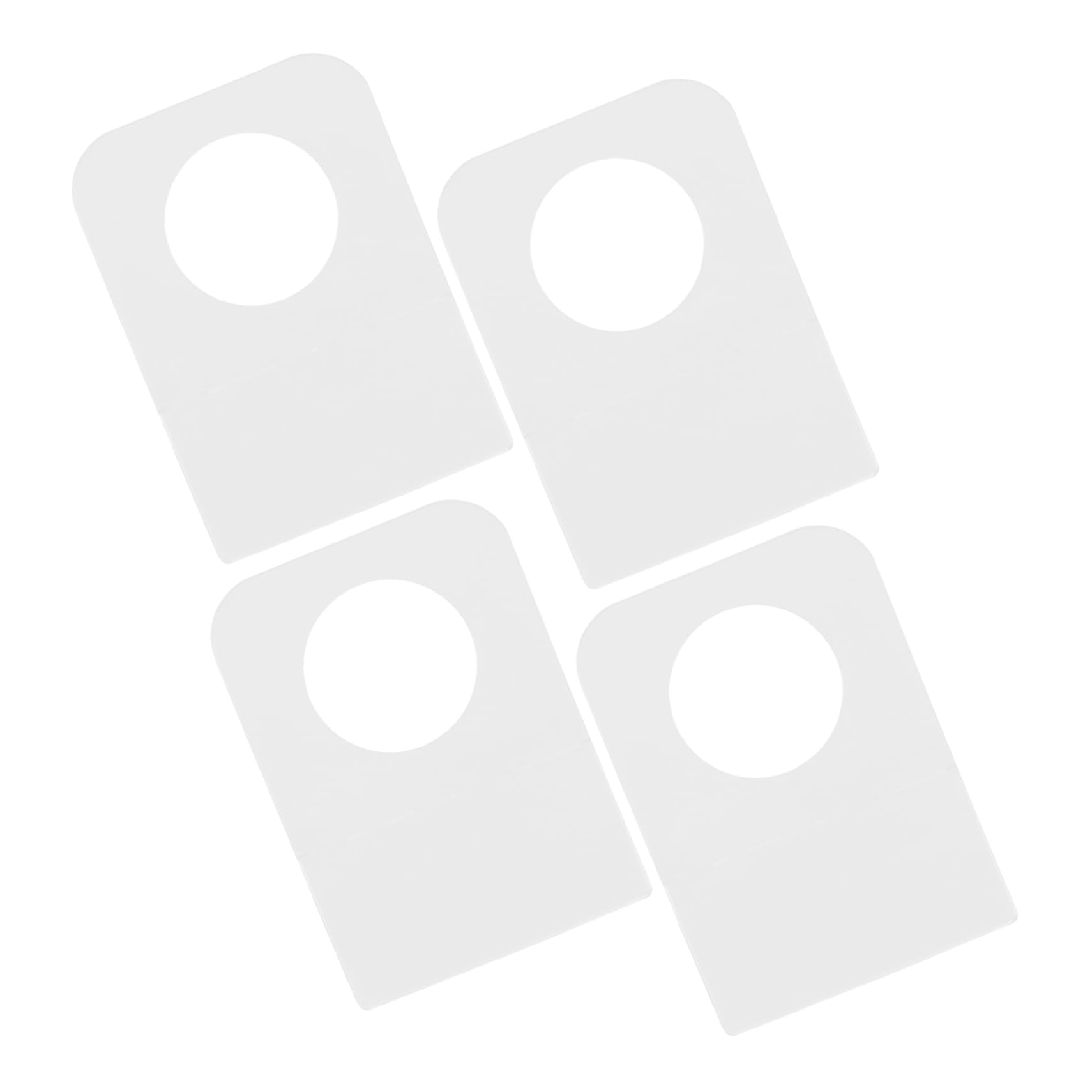 Veemoon 500pcs Assorted Round Hole Retail Display Stickers Adhesive Slot Hole Tags Easy to Use for Organization