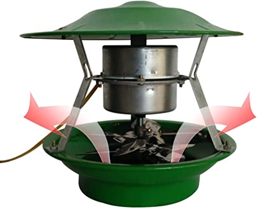 Ventilateurs de ventilation de cheminée extracteur de fumée de toit 80W