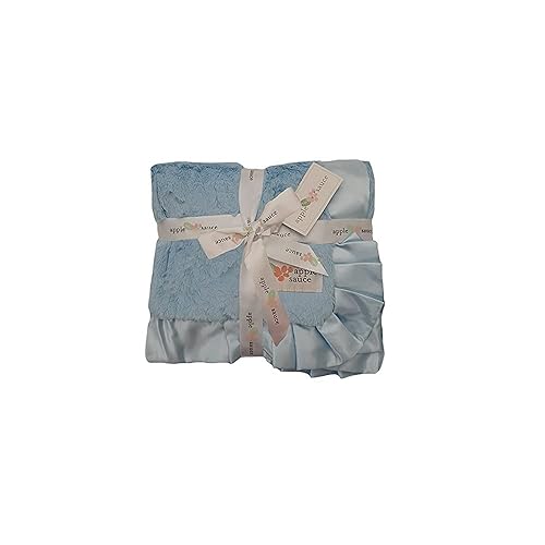 Miniatura 1 de Applesauce Manta de bebé satinada, color blanco