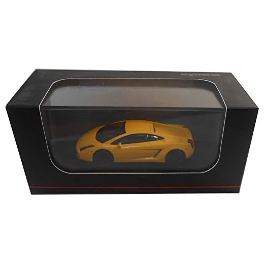 Kyosho 1/64 Lamborghini Gallardo KS07045A11 amarillo