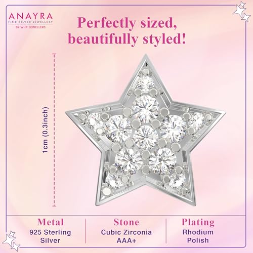 Image of 925 Pure Silver Earrings for Women | Hallmarked Pure Silver Stud Earrings | Hypoallergenic Lightweight Daily Wear Jewellery | Gift for Wife, Girlfriend, Mother, Sister | Birthday, Anniversary, Rakhi
