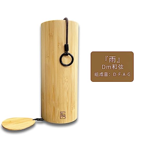Carillon éolien de méditation en bois vintage pour la sérénité du patio - 6