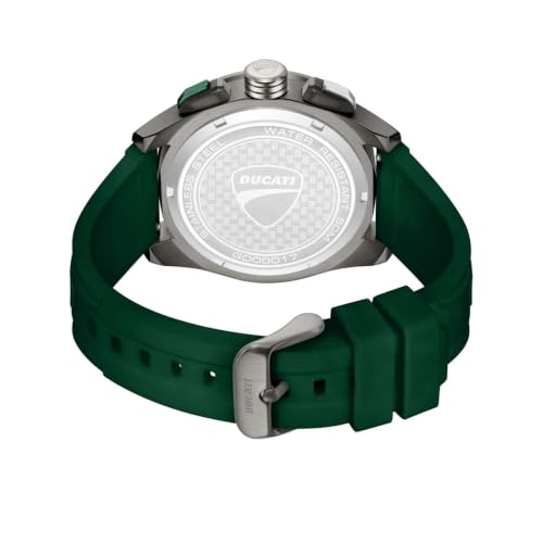 Image of Ducati Extreme Sports Chronograph Analog Quartz Men's Watch with Silicone Strap