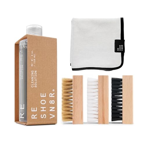 RESHOEVN8R Essential Kit - Shoe Cleaner Set for Sneakers & Leather