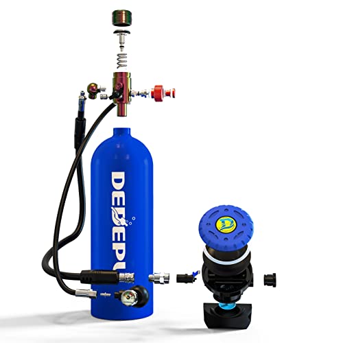 Portable Scuba Tanks,2.3L Scuba Diving Gear,Dot Certified Tanks，Underwater 30-45 Minutes Diving Tank,Bacup Air Tanks #TOP3