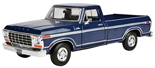 Motormax Modelo Diecast Ford F150 1979 1:24 Azul miniatura 2