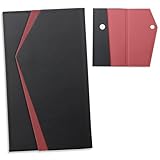 ふくさ 袱紗 慶弔両用 金封 ちりめん 男性 女性 結婚式 お葬式 い レディース メンズ 香典祝儀袋 (レザー) (レッド)