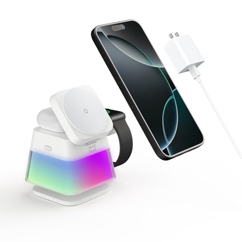  3 in 1 RGB Wireless Charging Station - image 1
