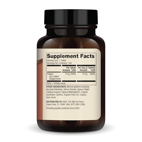 Dr. Mercola Copper Bisglycinate Tablets