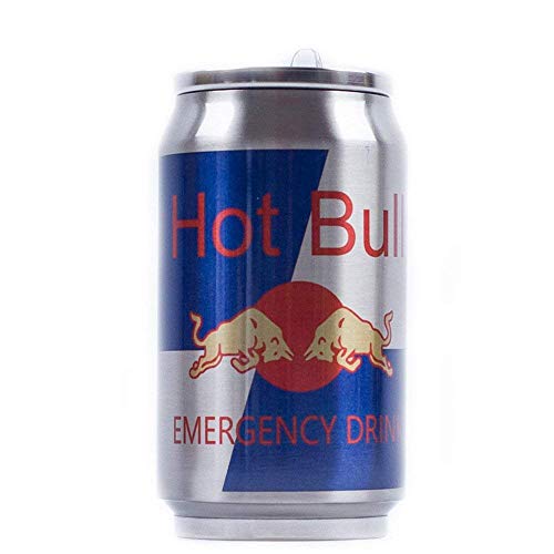 Preisvergleich Produktbild B&T Spiel Playerunknown Thermosbecher Battlefield Cosplay Kostüm PUBG Energy Drink Edelstahl Reisebecher Spiel Playerunknown Battlefield Energy Drink 500 ML (17 Unze) (Hot Bull)