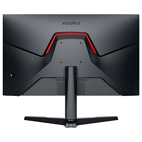 Koorui 24" Gaming Monitor 165Hz, 1080P, 1Ms, Ips, 99% Srgb Color Gamut, Compatible Freesync, Ultra Slim Frame, Vesa Mountable (Fhd 1920X1080, Hdmi, Displayport) Black #TOP4
