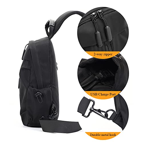 Crossbody Sling Backpack - Lightweight One Strap Bag for Men & Women3
