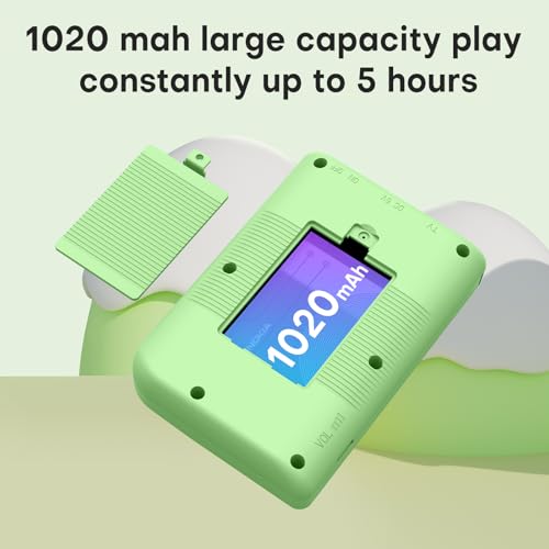 Image of Retro Gaming Console, 3.0 Inch IPS Screen Mini Retro Handheld Game Console, Built-in 400 Classic Retro Game Console, 1020mAh Rechargeable Battery(Green)