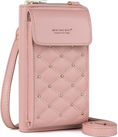 TARNENTTA Womens Small Cross-Body Phone Bag Stylish PU Leather Mobile Cell Phone Holder Pocket Purse Wallet Sling Bag Pink Mini Shoulder Bags For Girls, Wife, Mother (B0DCVNP5HZ) Amazon Price History, Amazon Price Tracker