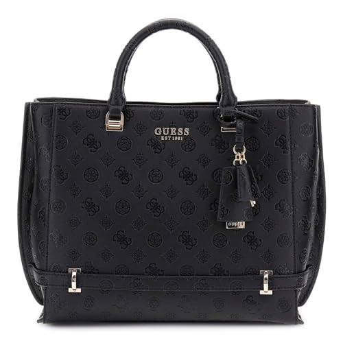 Sac cabas GUESS Zarela Girlfriend Tote Black Logo pour femme