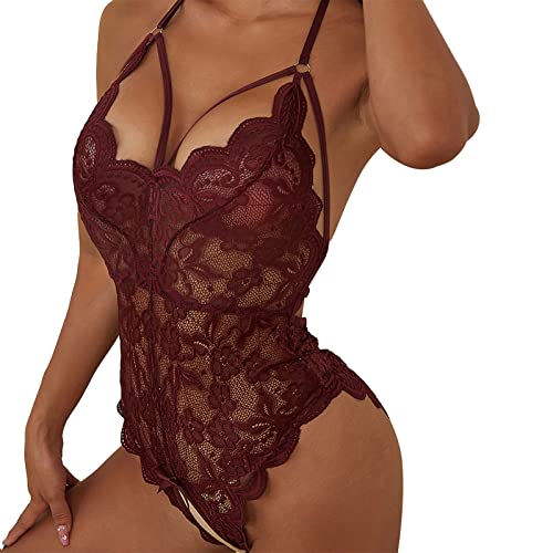sex items for adults couples sets sex stuff for couples kinky set bsdm sets for couples sex kinky sex accessories for adults couples kinky sex stuff for women lingerie for sex naughty plus size A087 (Wine,XX-Large)