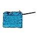 VALICLUD Small Coin Purse for Women Sequins Mini Wallet Girls Mini Coin Purse 14. 5Cm/ 5. 6Inch Glitter Beaded Coin Girls Wallet Party Favor Bags (Blue)
