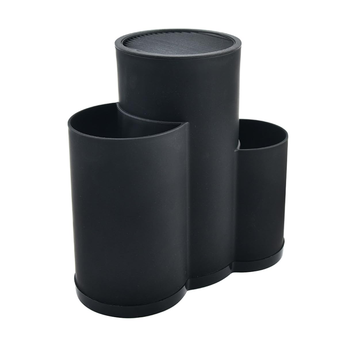 Porte-couteaux en plastique compact Hohopeti organisateur coupe ustensiles support rangement