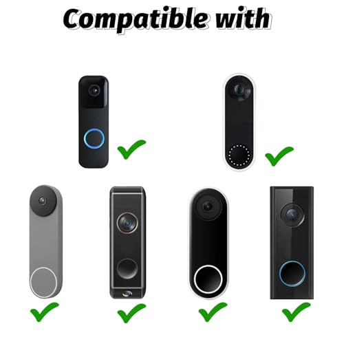 Abeillo 2Pcs Blink Doorbell Key Replacement Tool, Doorbell Opening Pin Tool Release Removal Pin Compatible with Arlo, Nest and Eufy Video Remove Blink Doorbell Mount and Battery Replacement - Image 3