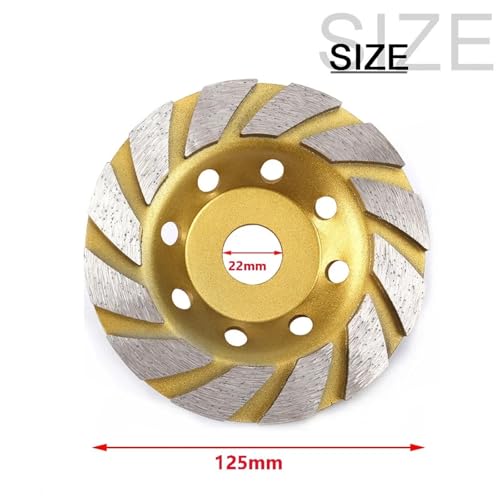 Disque diamant 125mm pour meuleuse d'angle béton et pierre - 3