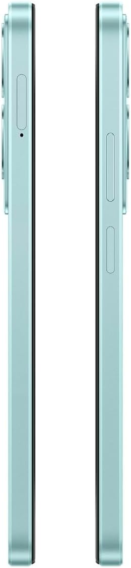 Side view of the OPPO A79 5G showing the power button with integrated fingerprint sensor.