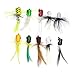 YZD Bass Popper Fly Dry Fly Fishing Flies Kit - Panfish & Bass Fishing Popper Topwater Bait (2-Piece)
